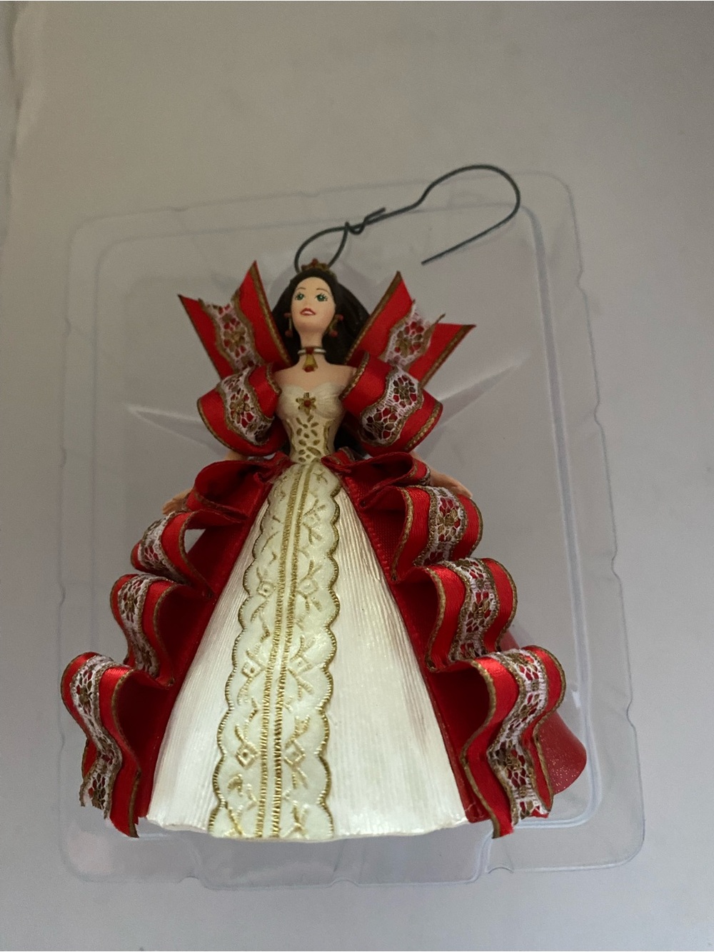 Vintage 1996 Holliday Barbie #5 Collector’s Series Hallmark Keepsake Ornament